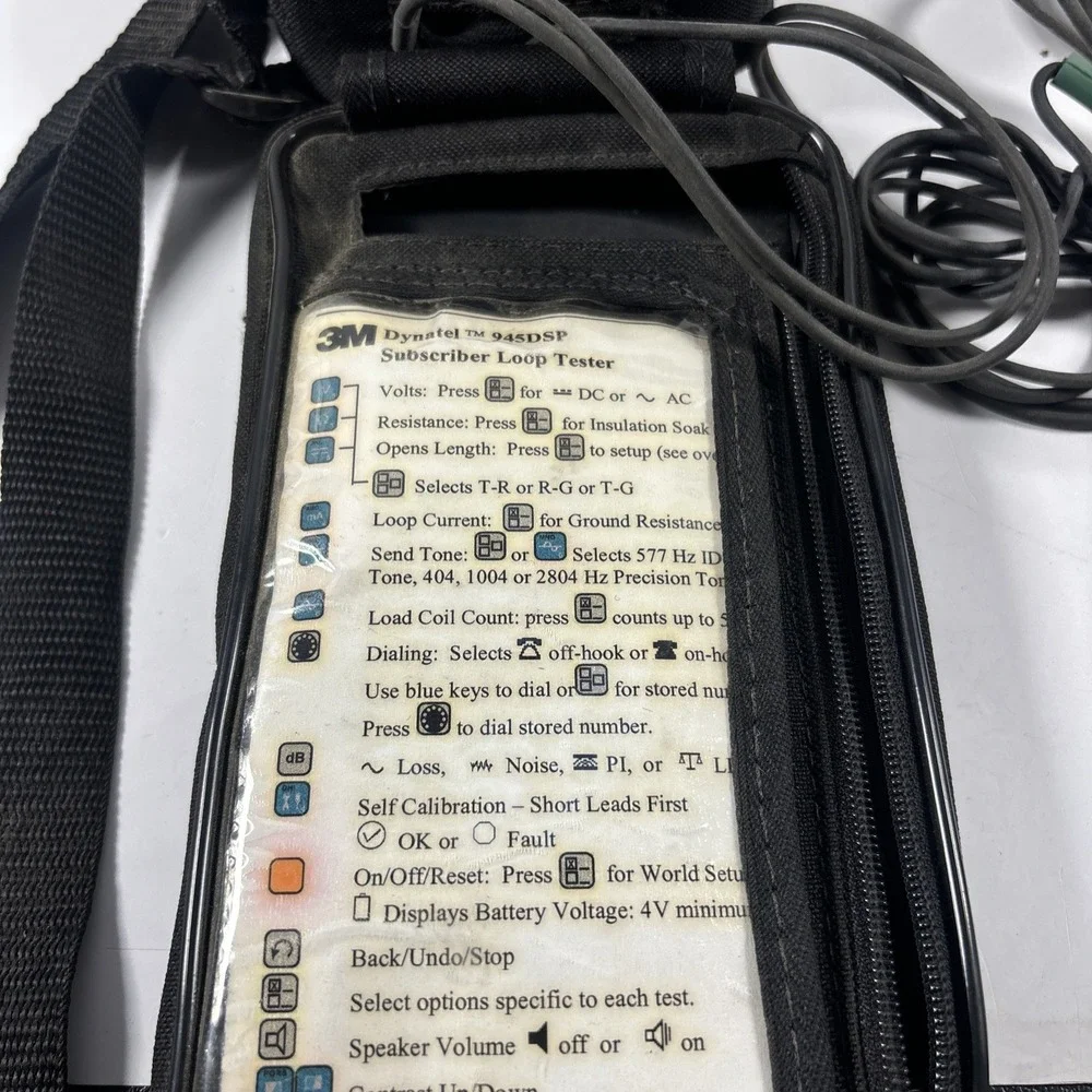 3M Dynatel 965DSP w/Leads & Case
